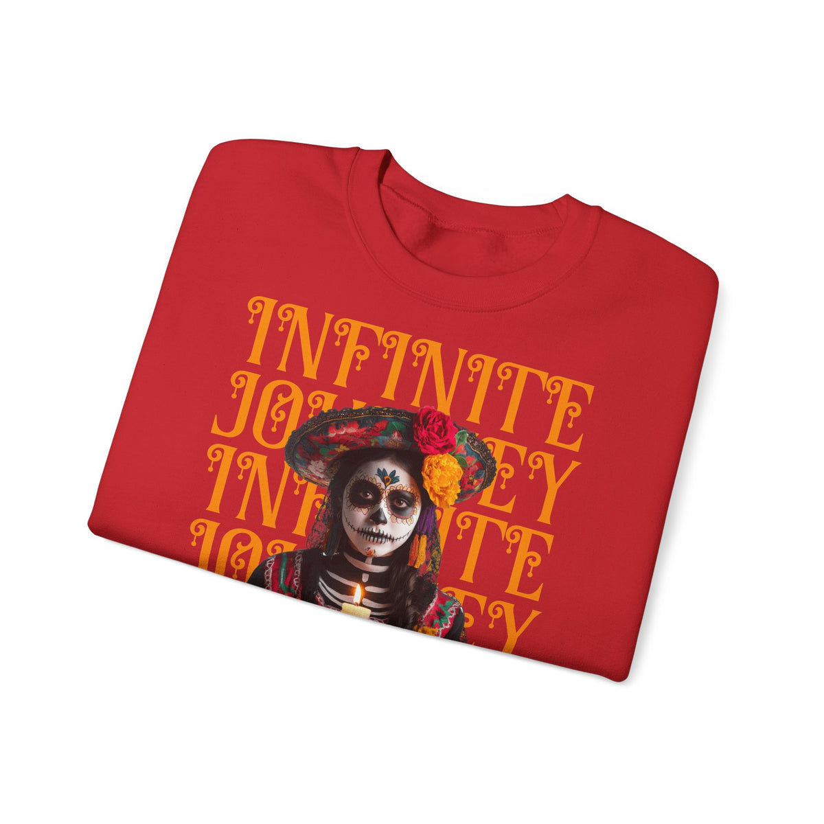 Day of the Dead "Infinite Journey" Crewneck Sweatshirt — Life, Death & Beyond Graphic