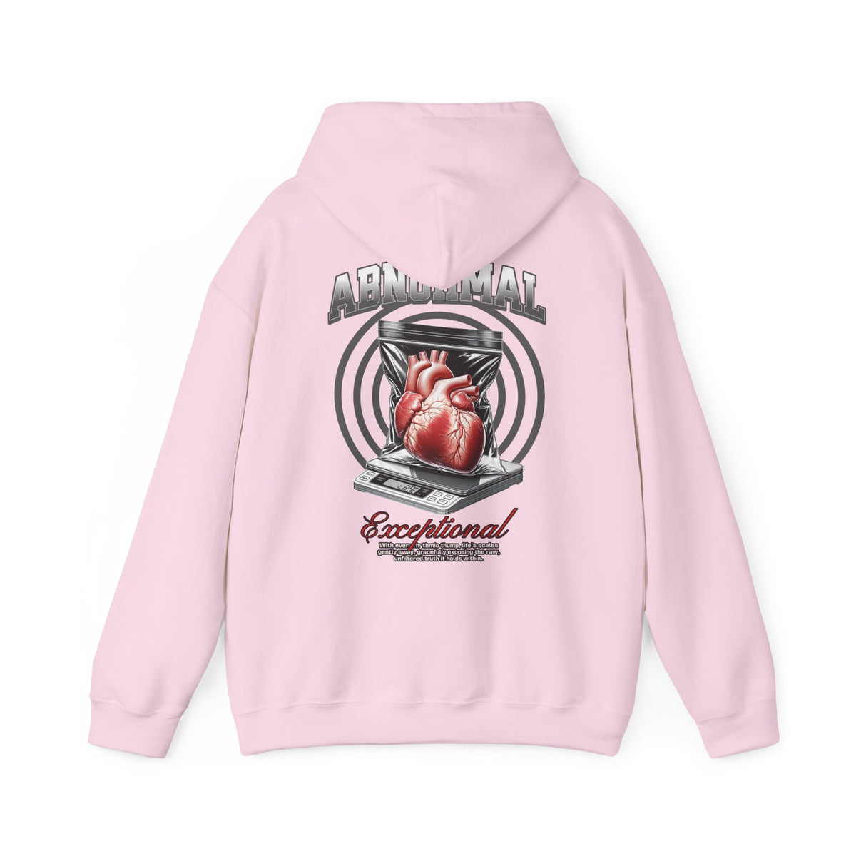 Anatomical Heart Hoodie – "Angels Guard Our Hearts" Graphic Sweatshirt
