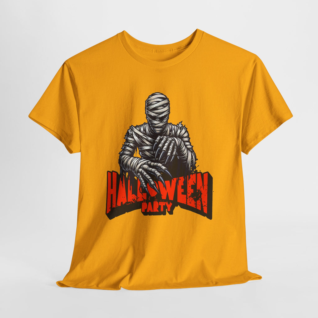 Halloween Mummy Tee — 'Halloween Party' Graphic T-Shirt