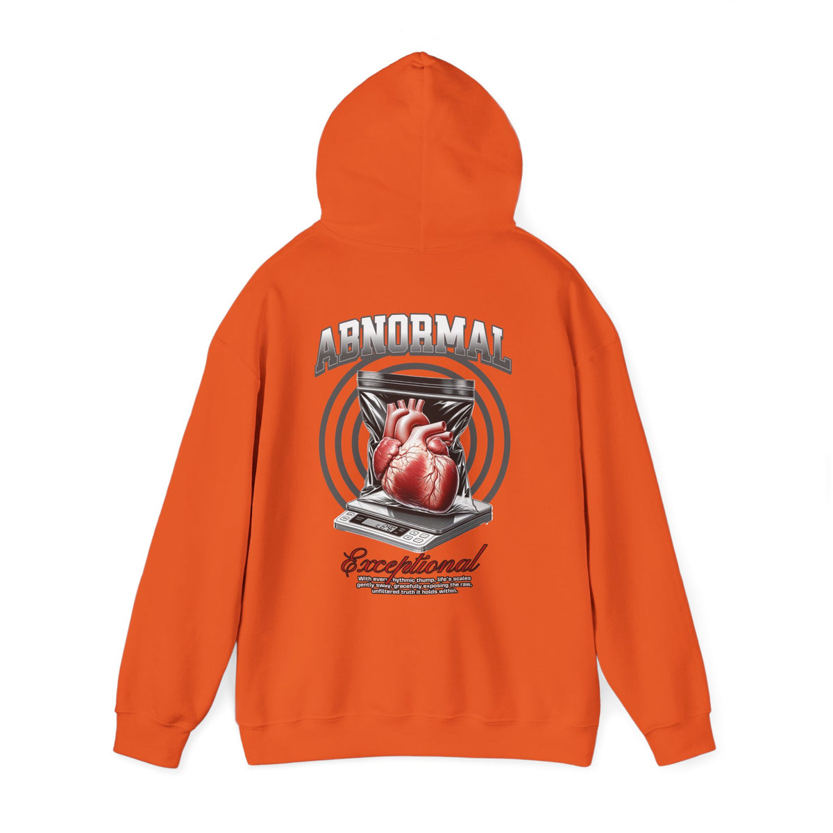 Anatomical Heart Hoodie – "Angels Guard Our Hearts" Graphic Sweatshirt
