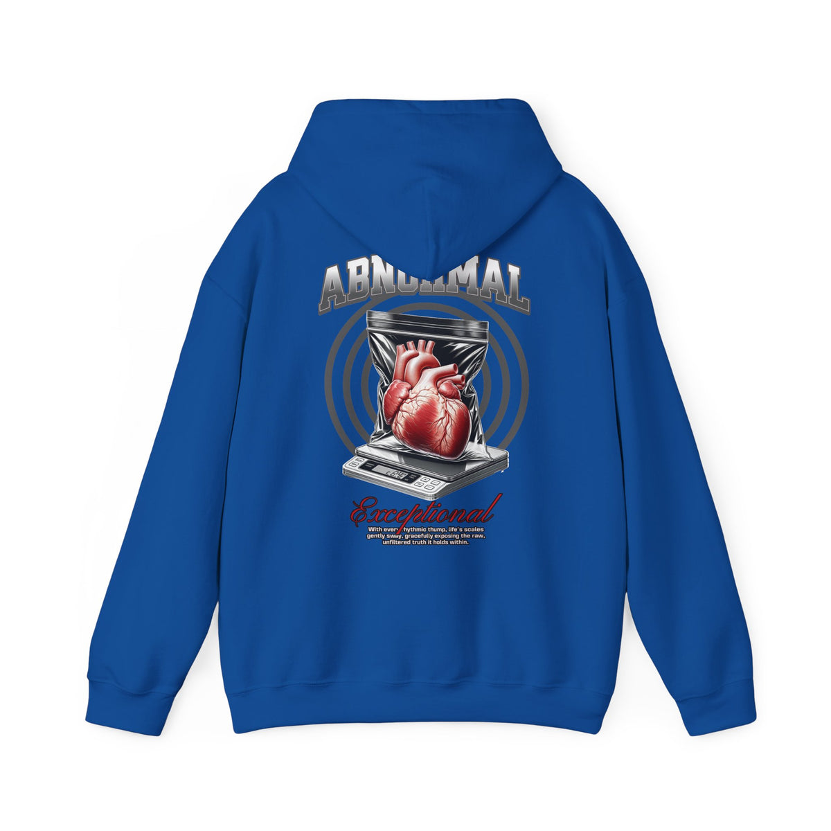 Anatomical Heart Hoodie – "Angels Guard Our Hearts" Graphic Sweatshirt