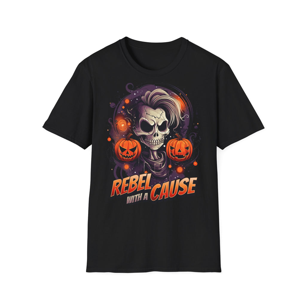 Skull & Pumpkins "Rebel With a Cause" T-Shirt