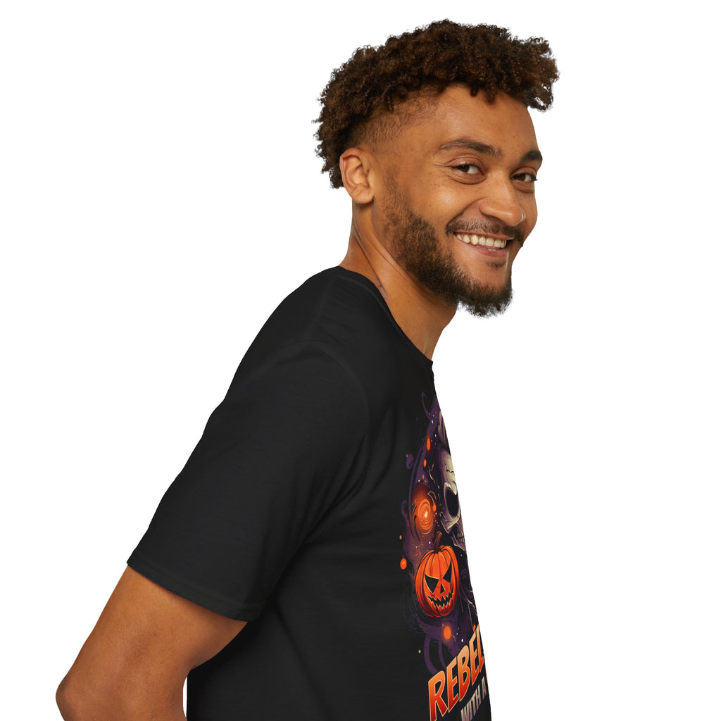Skull & Pumpkins "Rebel With a Cause" T-Shirt