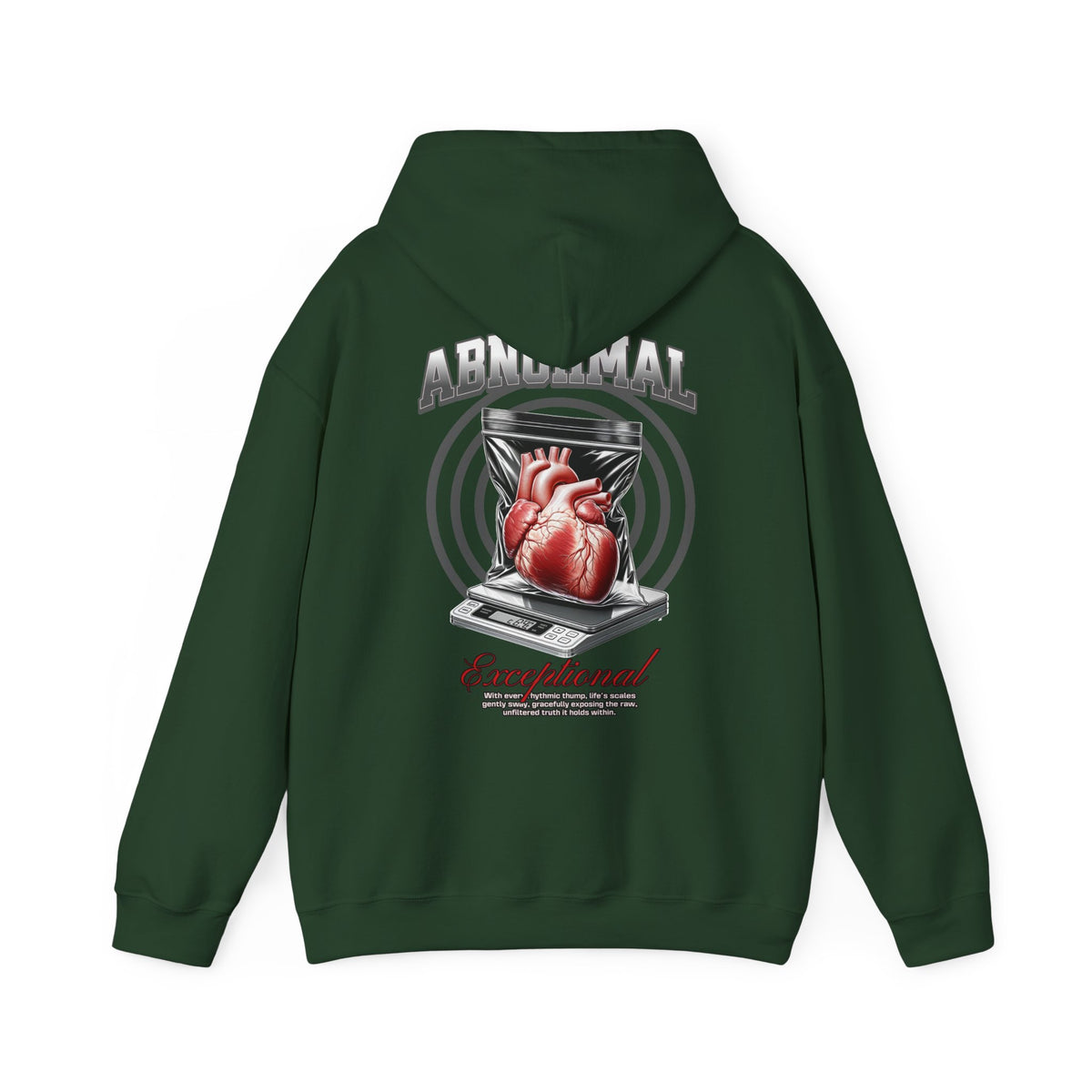 Anatomical Heart Hoodie – "Angels Guard Our Hearts" Graphic Sweatshirt
