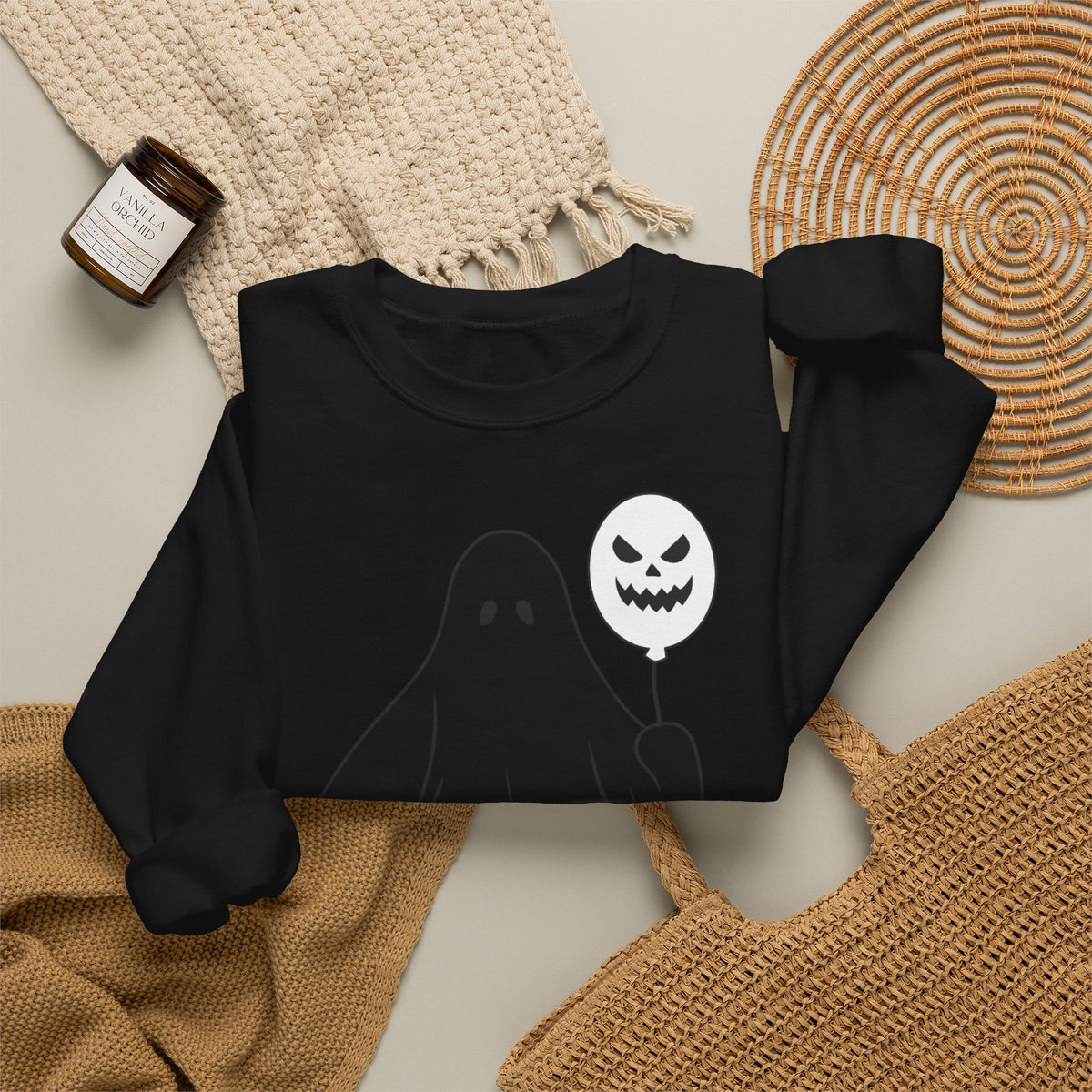 Ghost Balloon Crewneck Sweatshirt