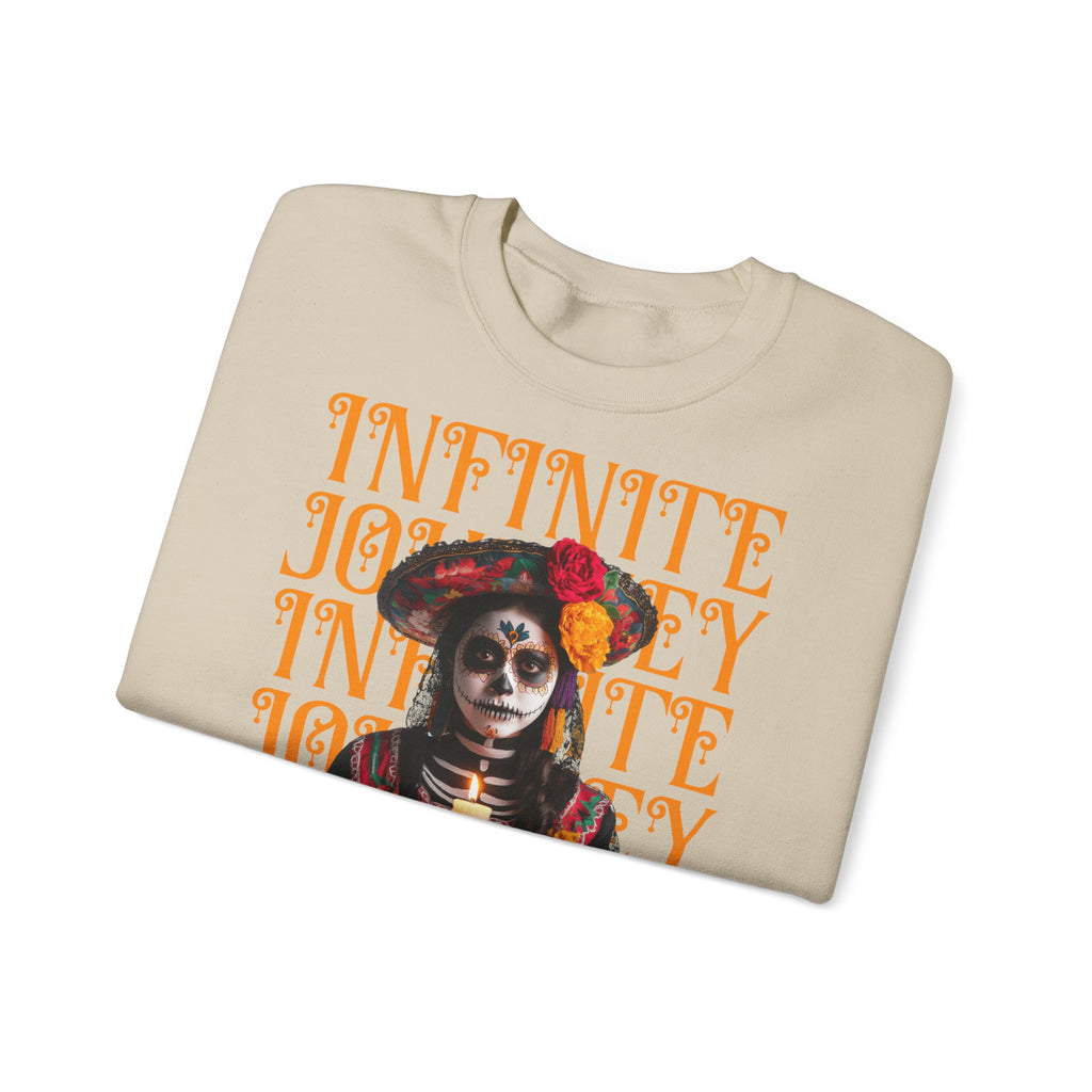 Day of the Dead "Infinite Journey" Crewneck Sweatshirt — Life, Death & Beyond Graphic