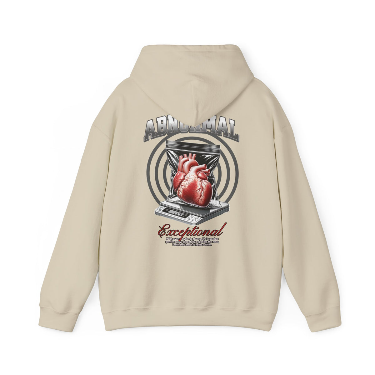 Anatomical Heart Hoodie – "Angels Guard Our Hearts" Graphic Sweatshirt