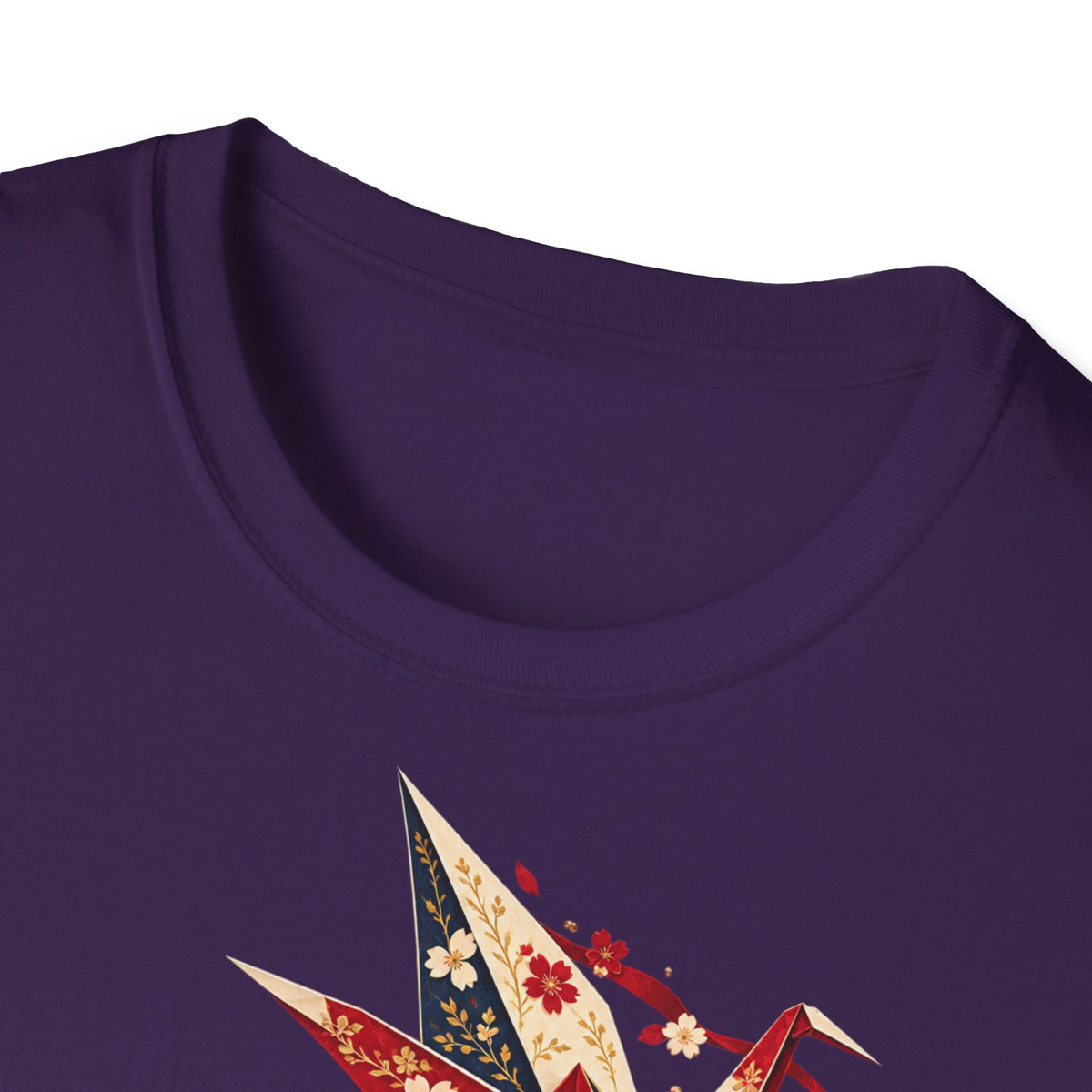 Floral Umbrella Girl T-Shirt — Whimsical Vintage Illustration Tee