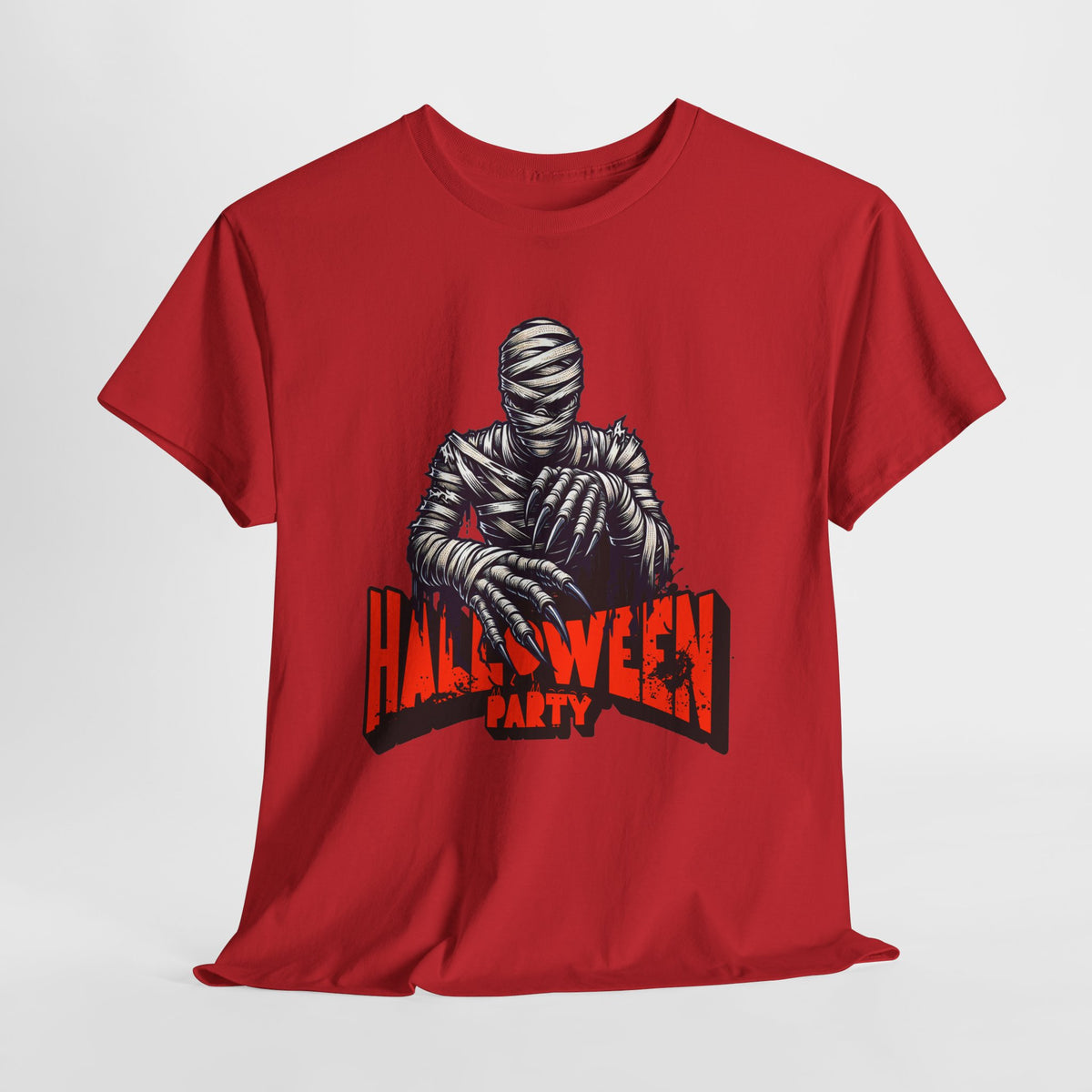 Halloween Mummy Tee — 'Halloween Party' Graphic T-Shirt