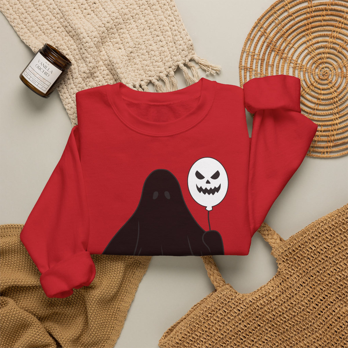 Ghost Balloon Crewneck Sweatshirt