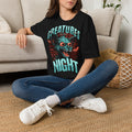 Creatures of the Night Graphic T-Shirt — Retro Horror Bat Tee
