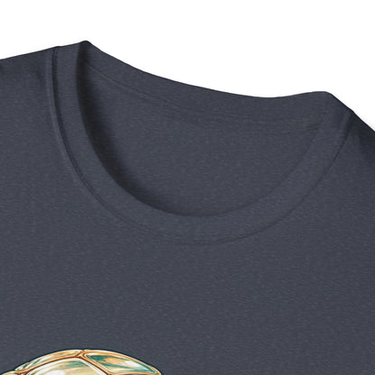 Turtle Garden Tee — Cute Floral Baby Turtle Illustration T-Shirt