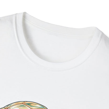 Turtle Garden Tee — Cute Floral Baby Turtle Illustration T-Shirt