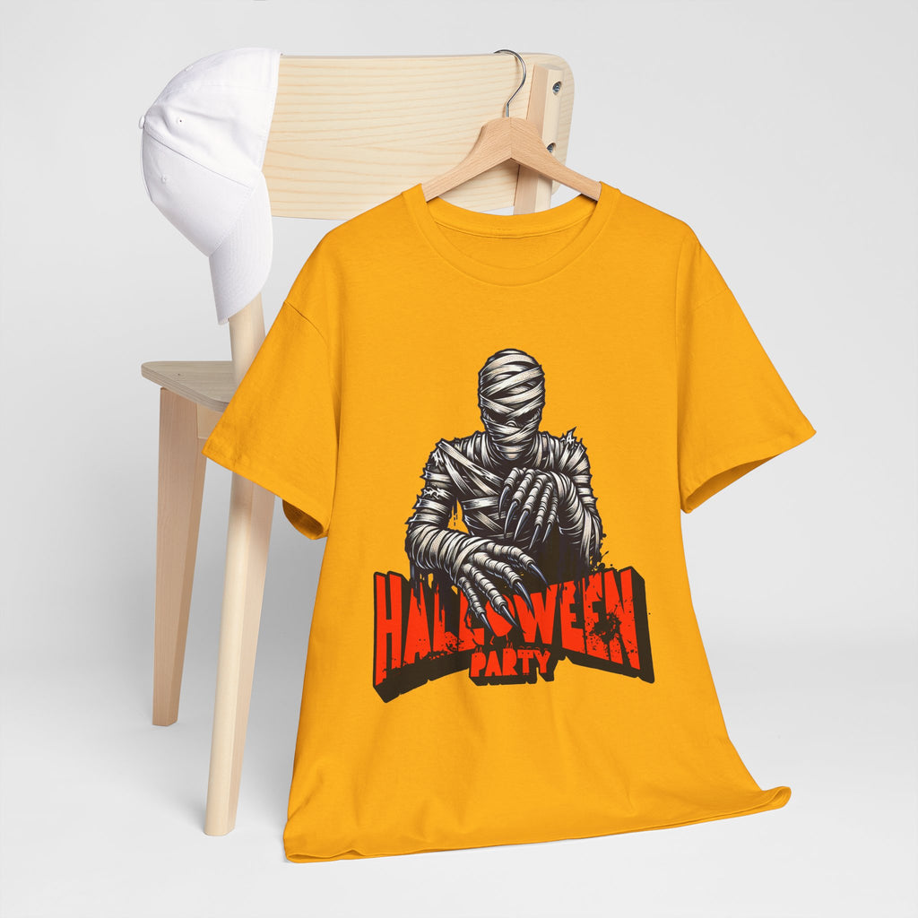 Halloween Mummy Tee — 'Halloween Party' Graphic T-Shirt