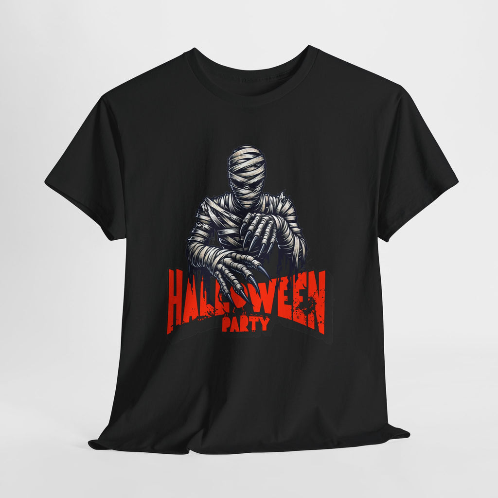 Halloween Mummy Tee — 'Halloween Party' Graphic T-Shirt