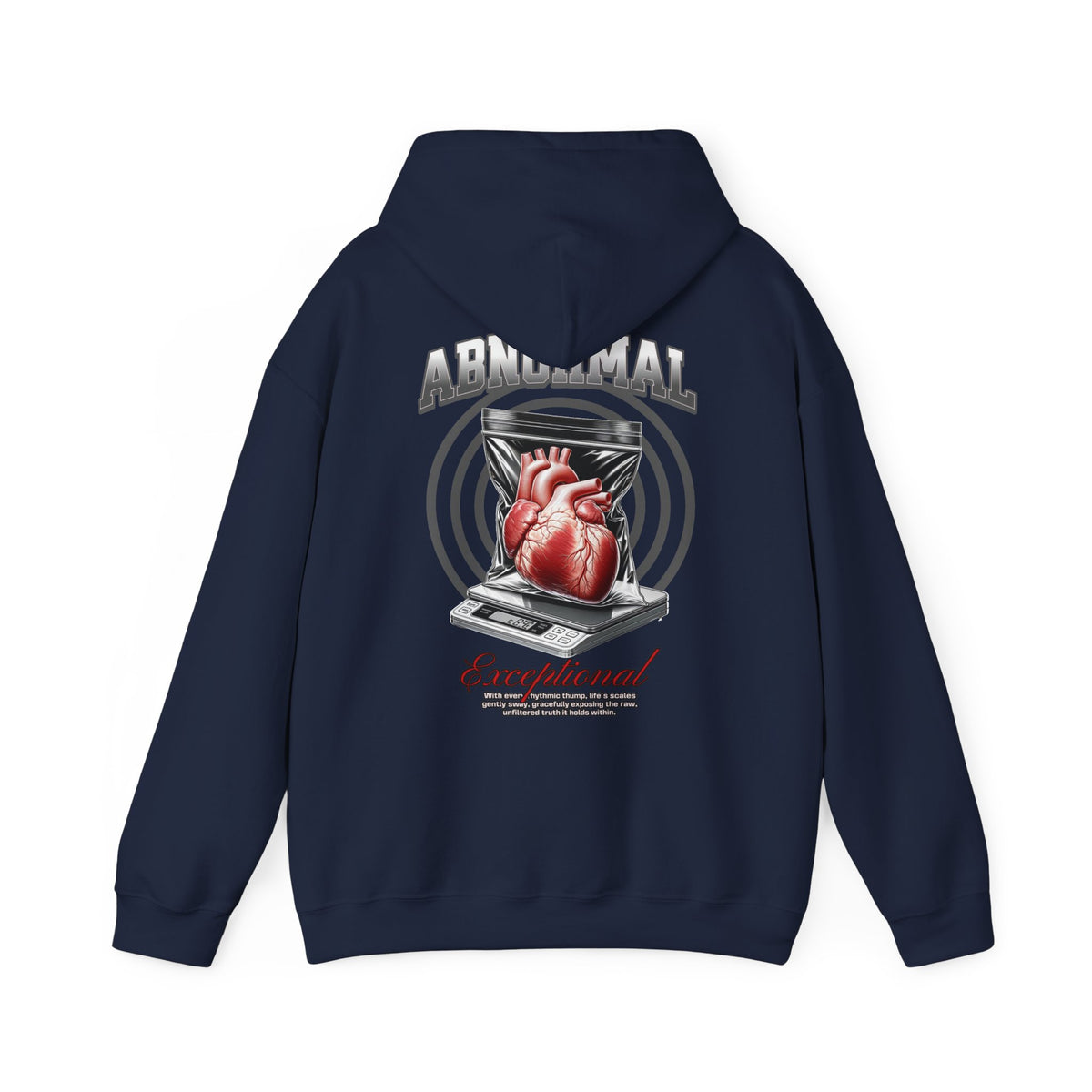 Anatomical Heart Hoodie – "Angels Guard Our Hearts" Graphic Sweatshirt