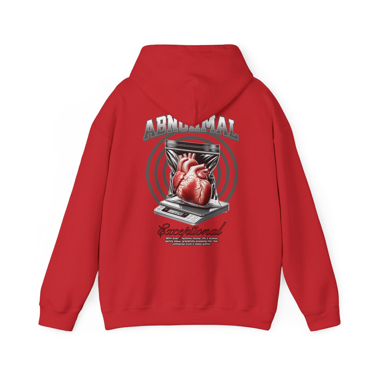 Anatomical Heart Hoodie – "Angels Guard Our Hearts" Graphic Sweatshirt