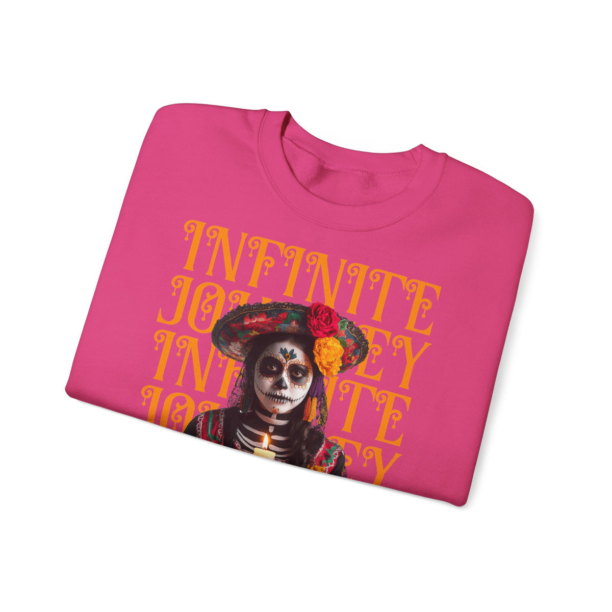 Day of the Dead "Infinite Journey" Crewneck Sweatshirt — Life, Death & Beyond Graphic