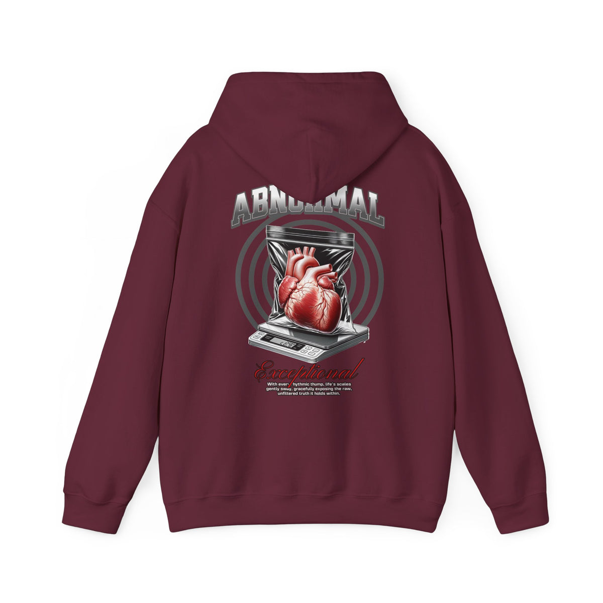 Anatomical Heart Hoodie – "Angels Guard Our Hearts" Graphic Sweatshirt