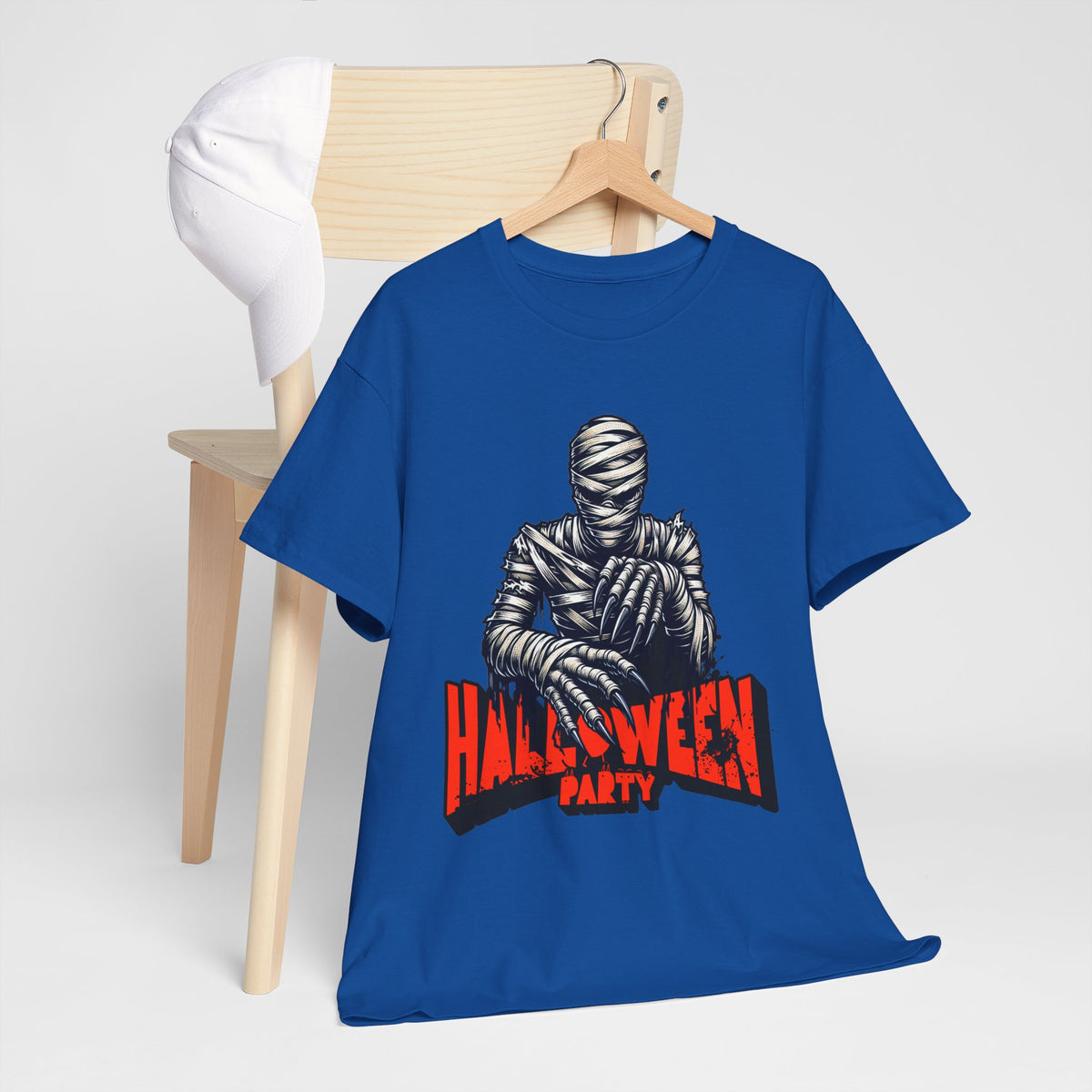 Halloween Mummy Tee — 'Halloween Party' Graphic T-Shirt