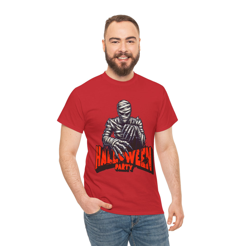 Halloween Mummy Tee — 'Halloween Party' Graphic T-Shirt