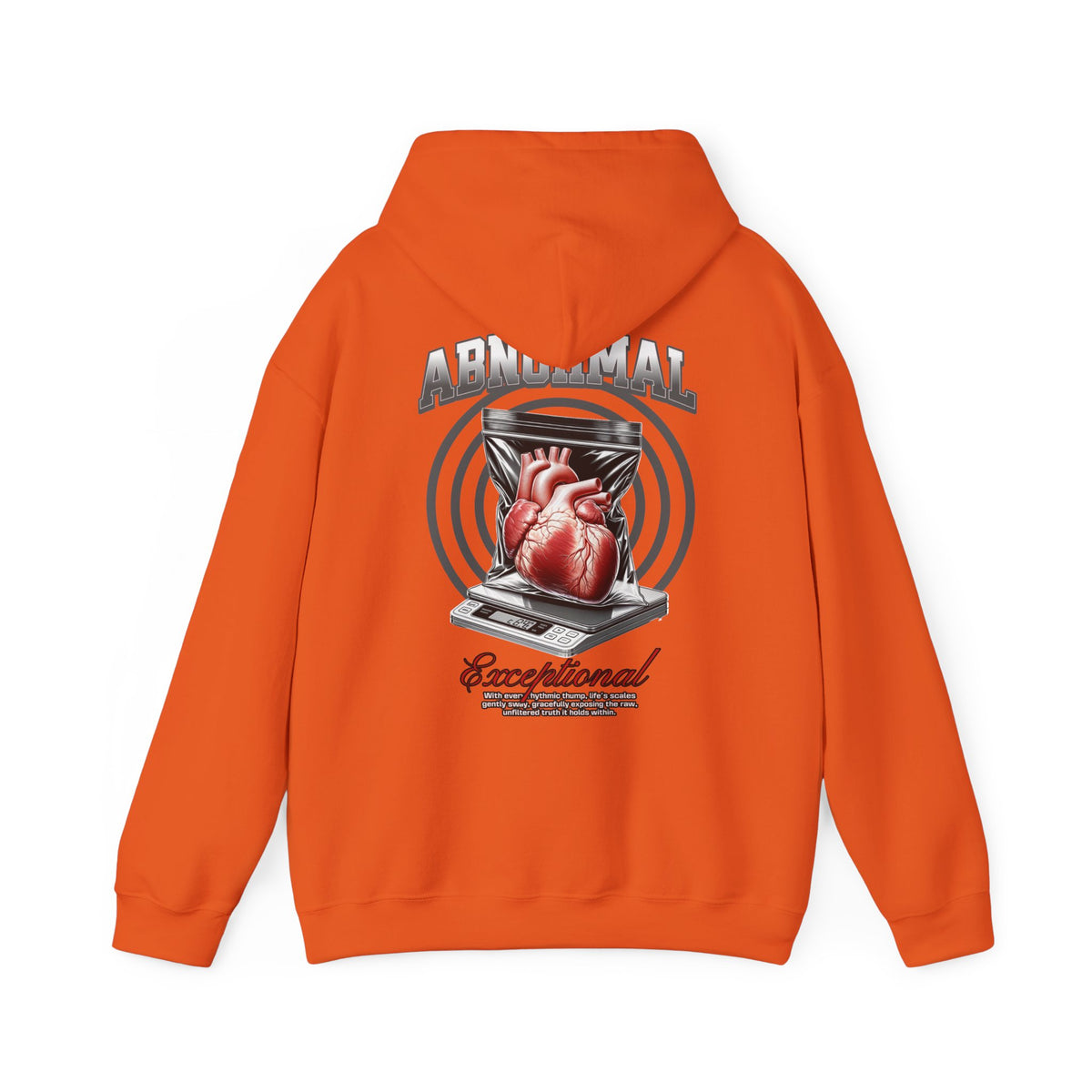 Anatomical Heart Hoodie – "Angels Guard Our Hearts" Graphic Sweatshirt