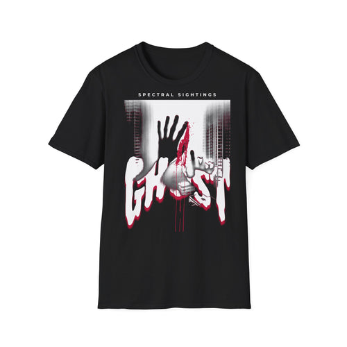 Ghost Graphic T‑Shirt — Spectral Sightings Horror Tee