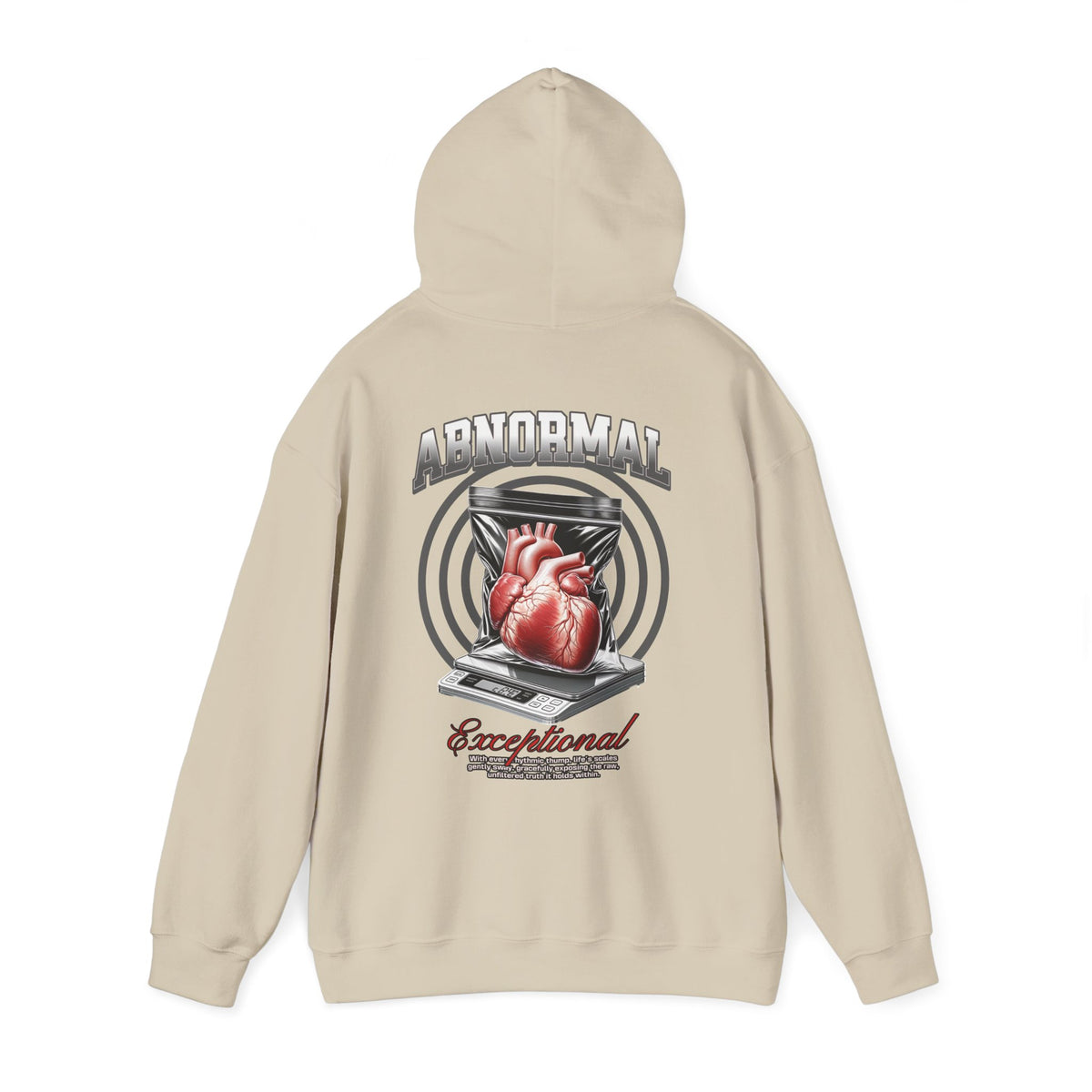 Anatomical Heart Hoodie – "Angels Guard Our Hearts" Graphic Sweatshirt