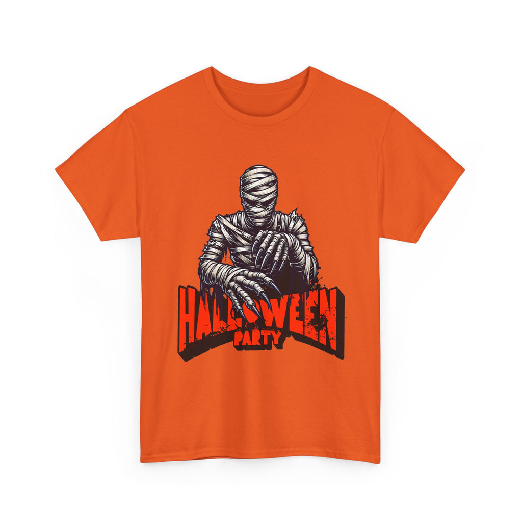 Halloween Mummy Tee — 'Halloween Party' Graphic T-Shirt