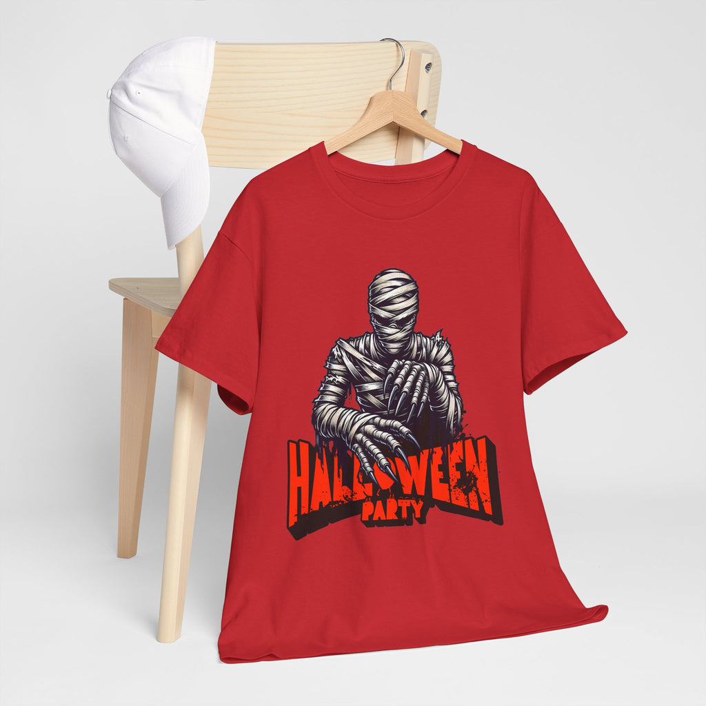 Halloween Mummy Tee — 'Halloween Party' Graphic T-Shirt