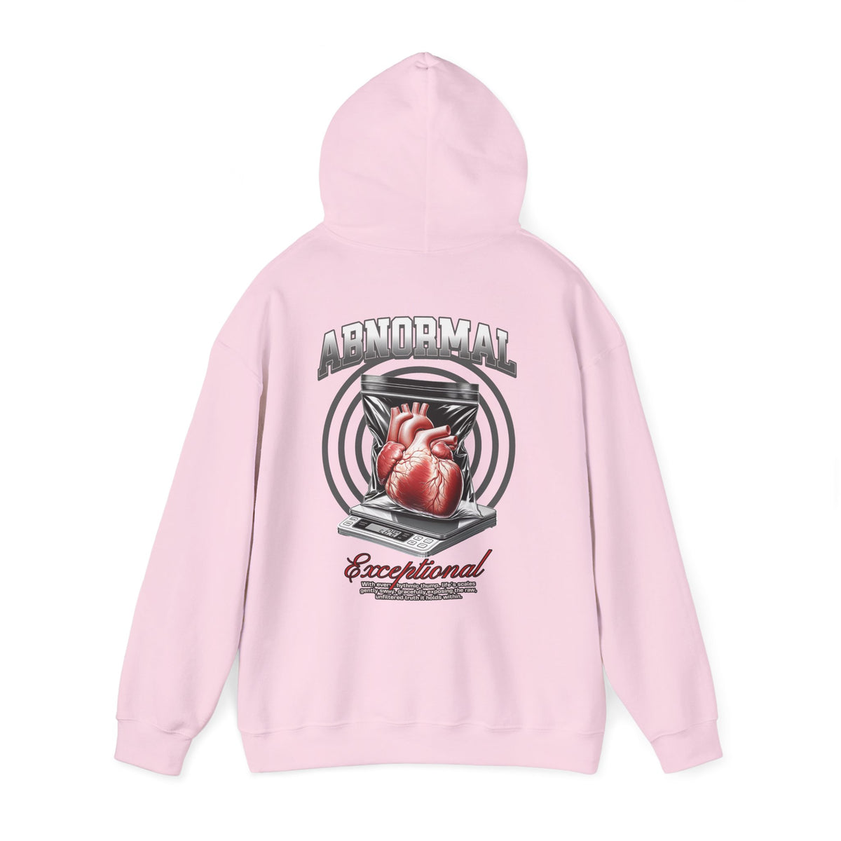 Anatomical Heart Hoodie – "Angels Guard Our Hearts" Graphic Sweatshirt