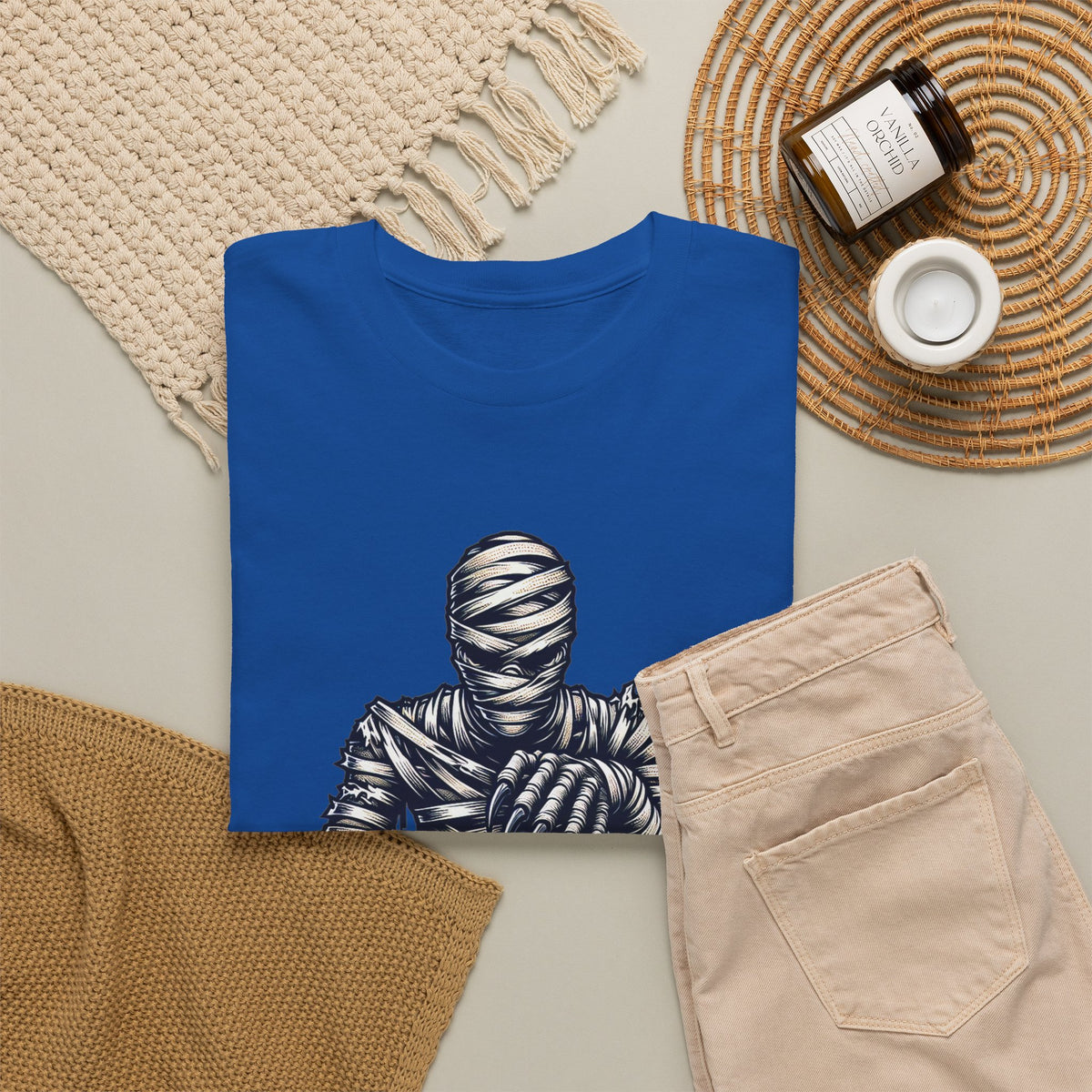 Halloween Mummy Tee — 'Halloween Party' Graphic T-Shirt